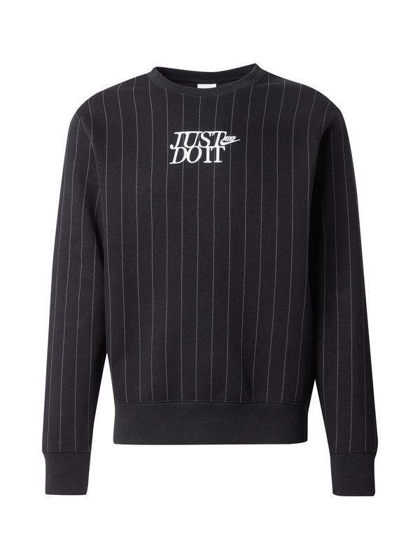 Nike Sportswear Nike Sportswear Majica 'CLUB'  siva / črna / bela