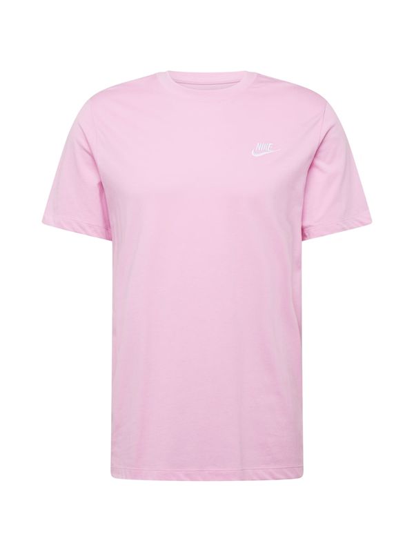 Nike Sportswear Nike Sportswear Majica 'CLUB'  staro roza / bela