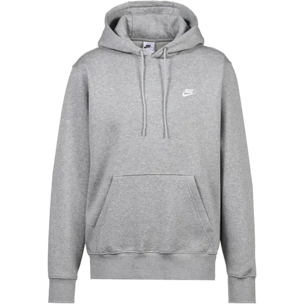 Nike Sportswear Nike Sportswear Majica 'Club'  svetlo siva / bela