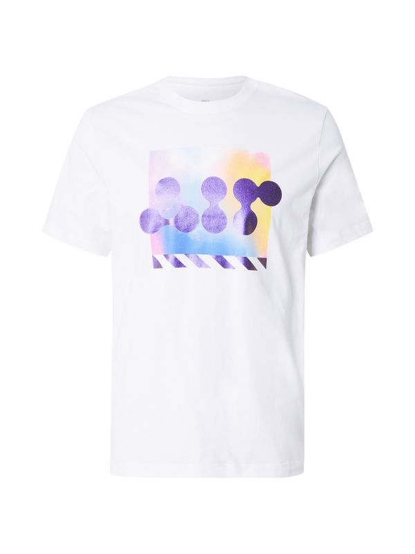 Nike Sportswear Nike Sportswear Majica 'COSMIC'  modra / temno liila / oranžna / bela