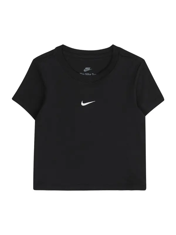 Nike Sportswear Nike Sportswear Majica  črna / bela