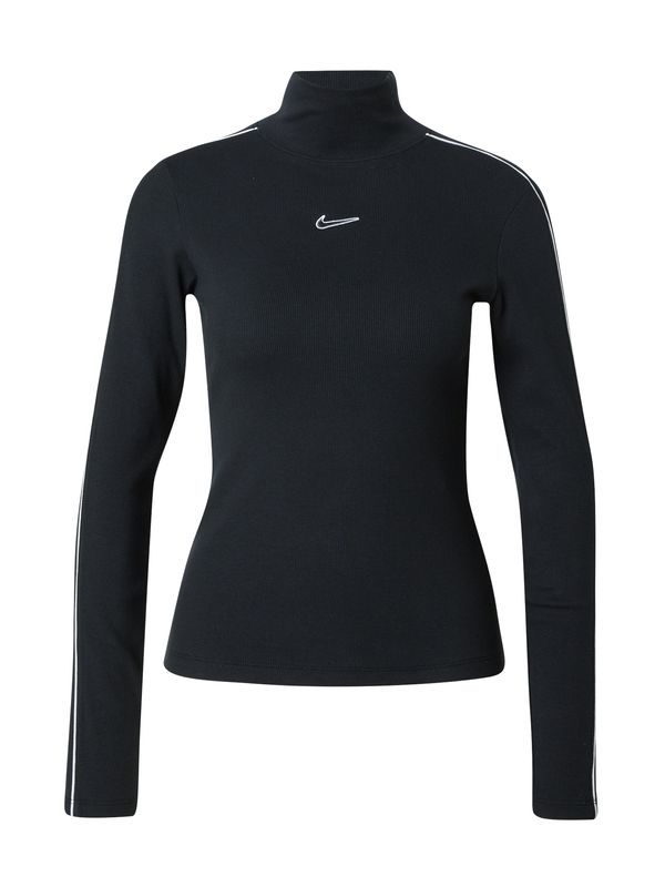 Nike Sportswear Nike Sportswear Majica  črna / bela