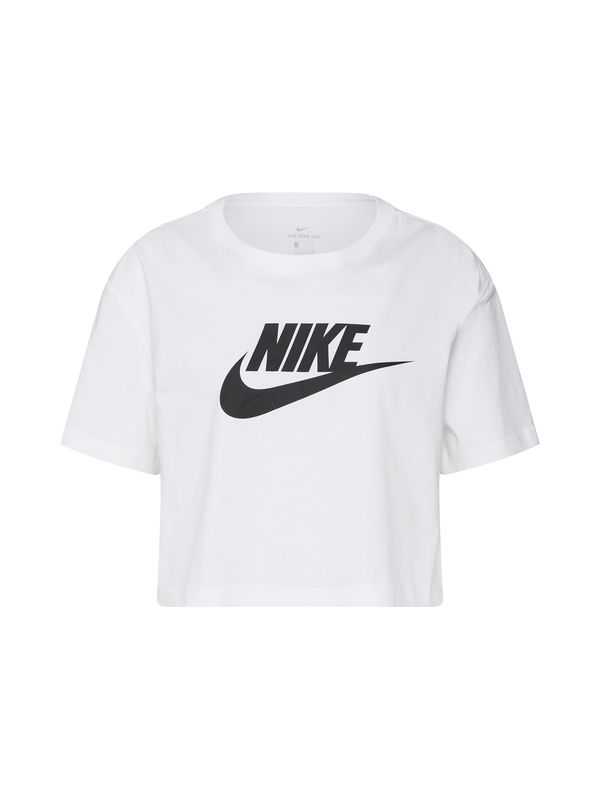 Nike Sportswear Nike Sportswear Majica  črna / bela