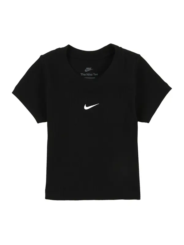 Nike Sportswear Nike Sportswear Majica  črna / bela