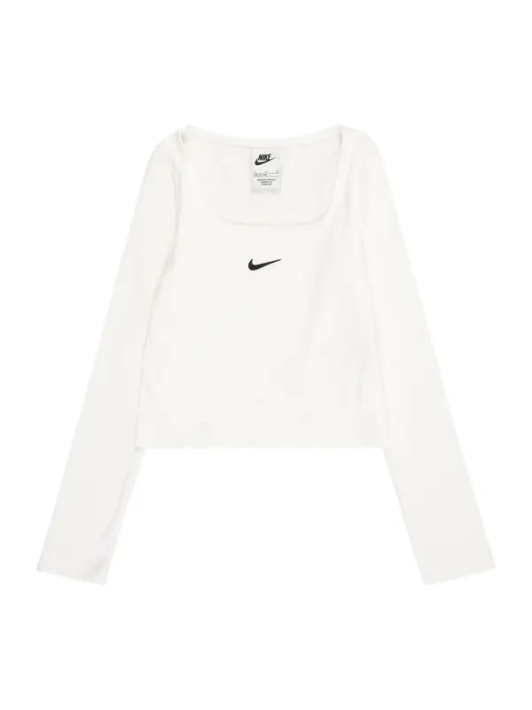 Nike Sportswear Nike Sportswear Majica  črna / bela