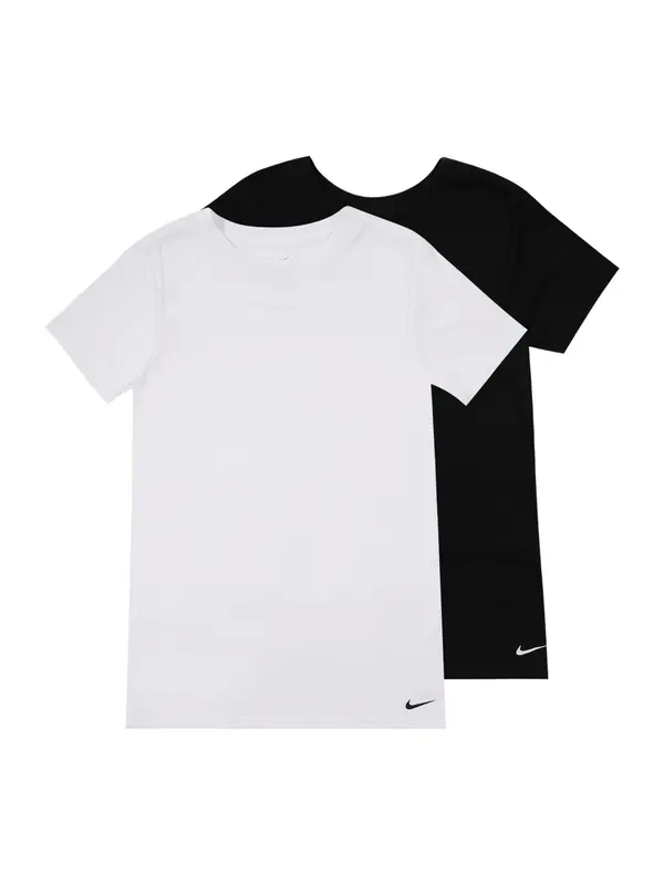 Nike Sportswear Nike Sportswear Majica  črna / bela
