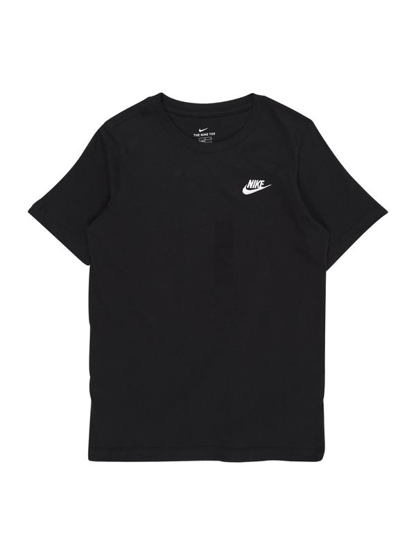 Nike Sportswear Nike Sportswear Majica  črna / bela