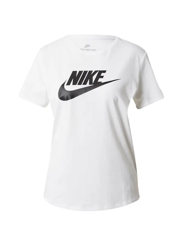 Nike Sportswear Nike Sportswear Majica 'Essential'  črna / bela