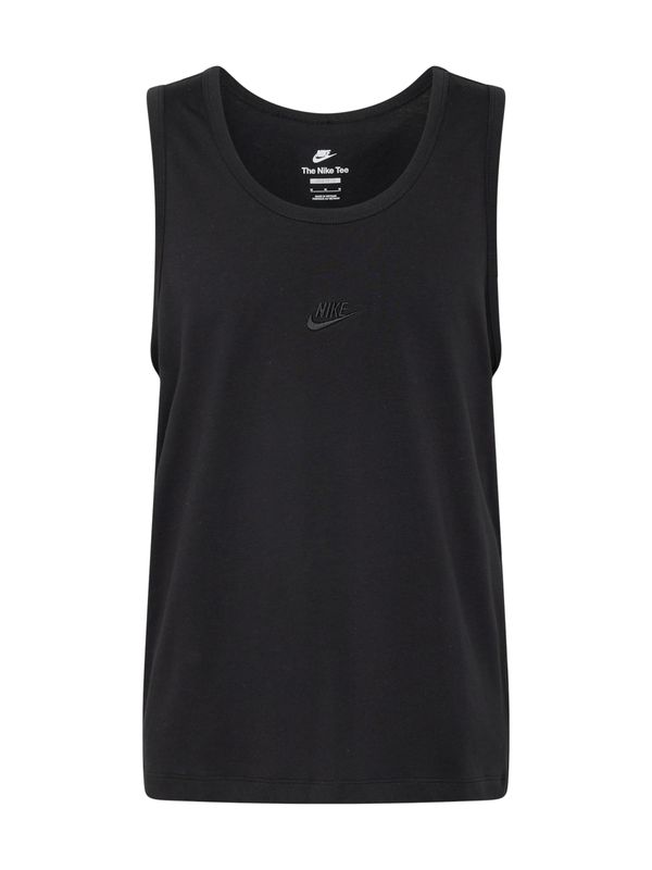 Nike Sportswear Nike Sportswear Majica ' ESSNTL'  črna
