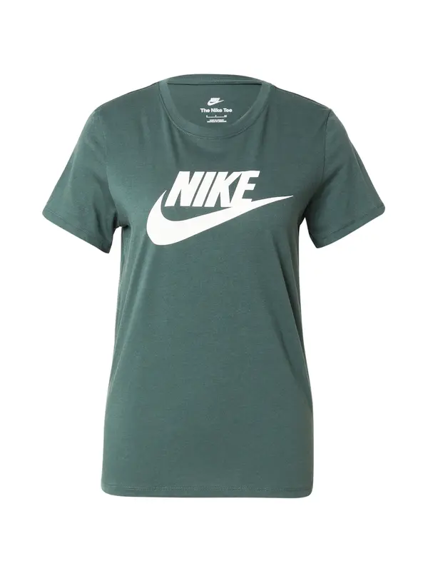 Nike Sportswear Nike Sportswear Majica 'ESSNTL'  zelena / bela