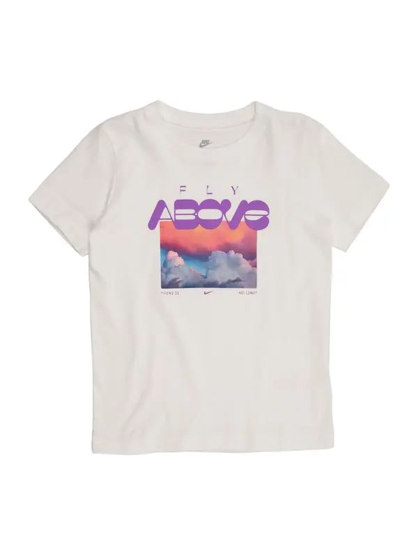 Nike Sportswear Nike Sportswear Majica 'FLY ABOVE'  svetlo modra / lila / jastog / bela