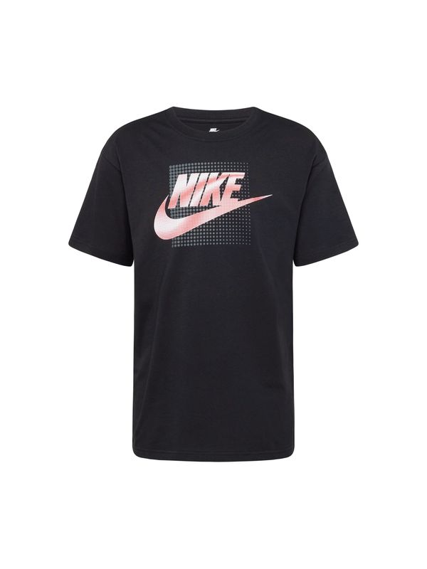 Nike Sportswear Nike Sportswear Majica 'FUTURA'  antracit / pastelno rdeča / črna / bela