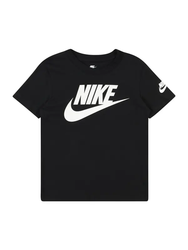 Nike Sportswear Nike Sportswear Majica 'Futura Evergreen'  črna / bela