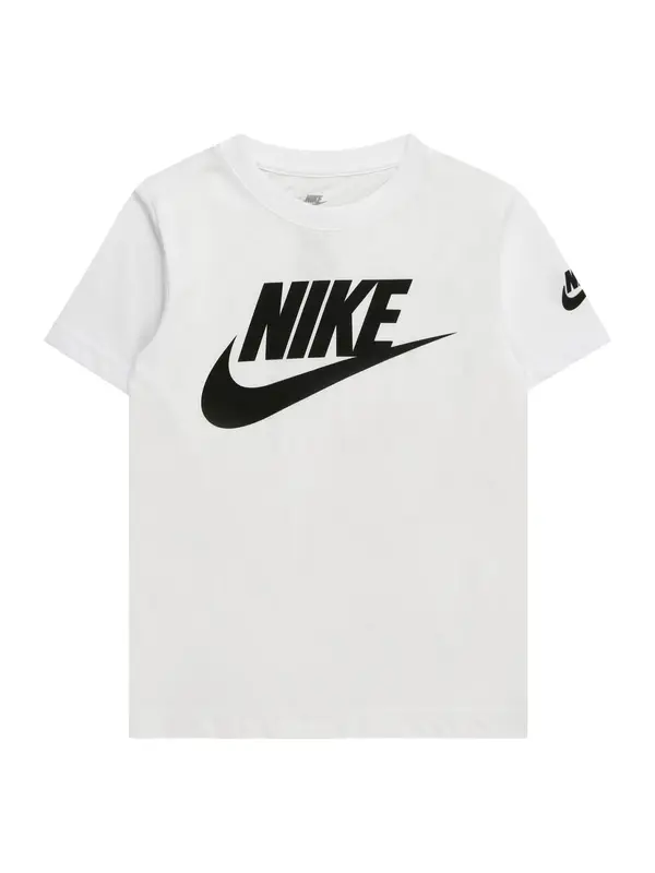 Nike Sportswear Nike Sportswear Majica 'Futura Evergreen'  črna / bela
