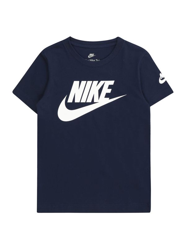 Nike Sportswear Nike Sportswear Majica 'FUTURA EVERGREEN'  marine / bela