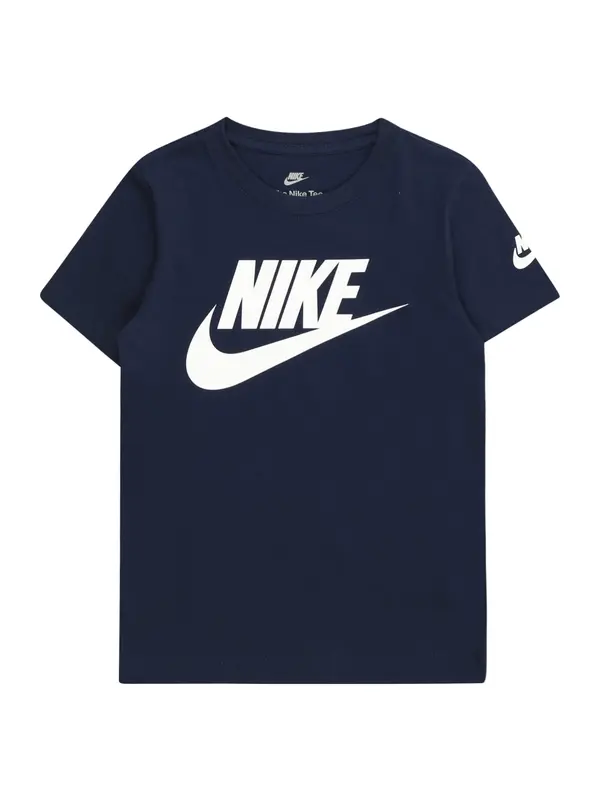 Nike Sportswear Nike Sportswear Majica 'Futura Evergreen'  marine / bela