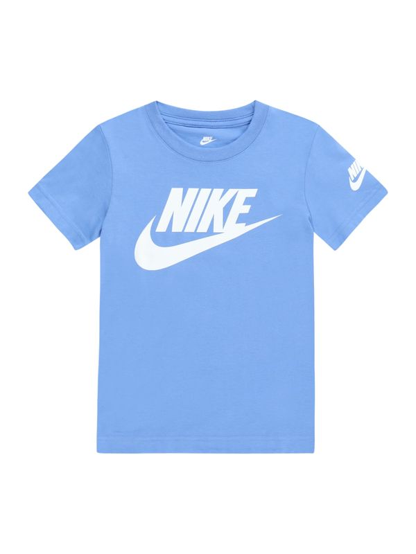 Nike Sportswear Nike Sportswear Majica 'FUTURA EVERGREEN'  svetlo modra / bela