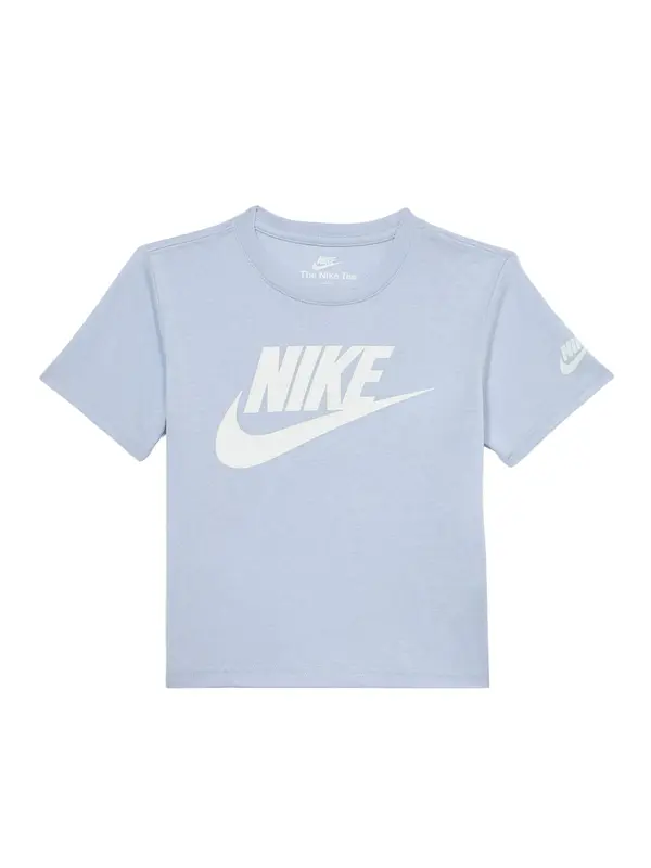 Nike Sportswear Nike Sportswear Majica 'FUTURA EVERGREEN'  svetlo modra / bela