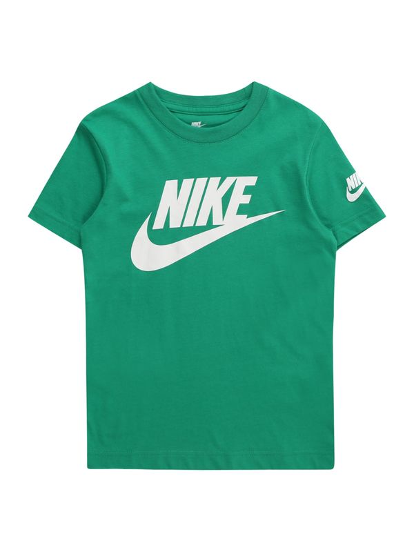 Nike Sportswear Nike Sportswear Majica 'FUTURA EVERGREEN'  zelena / bela