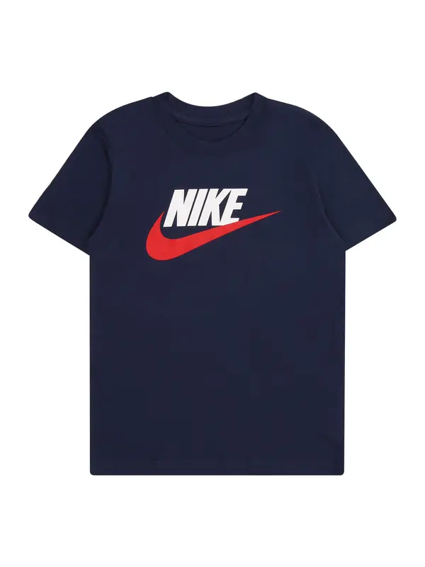 Nike Sportswear Nike Sportswear Majica 'FUTURA HBR'  mornarska / rdeča / bela