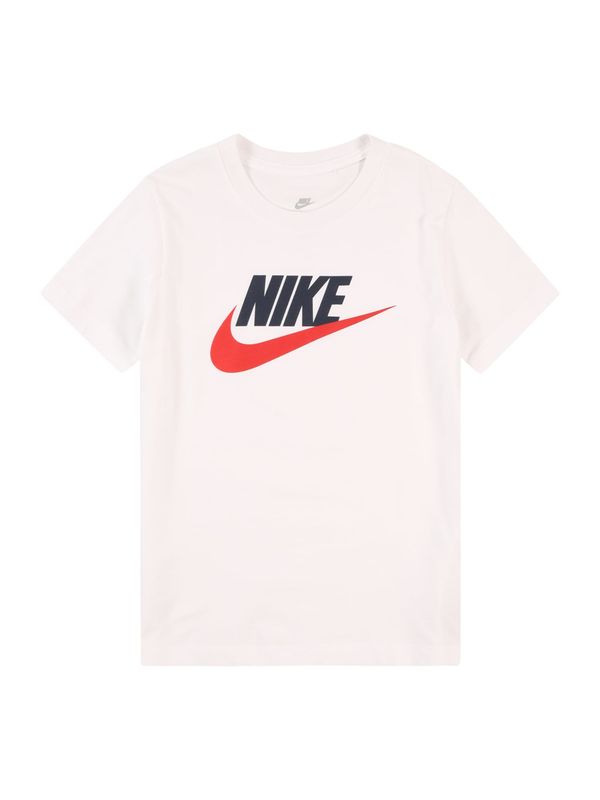 Nike Sportswear Nike Sportswear Majica 'FUTURA HBR'  oranžno rdeča / črna / bela