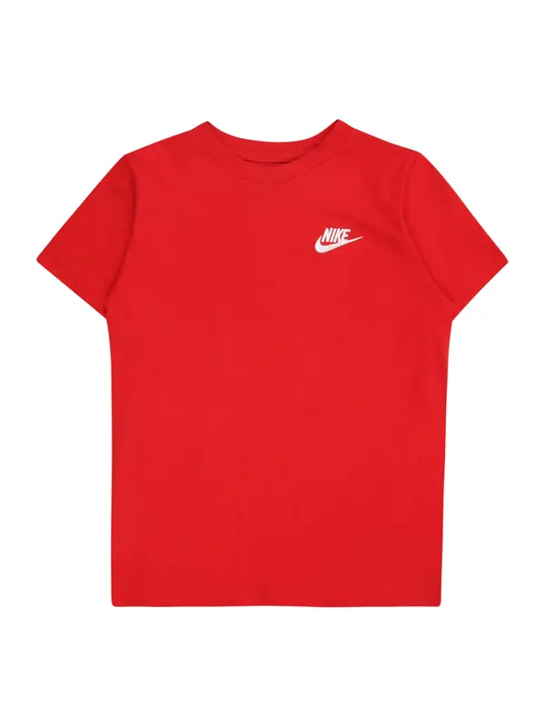 Nike Sportswear Nike Sportswear Majica 'Futura'  rdeča / bela