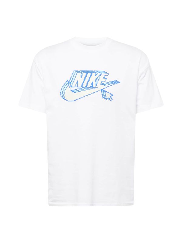 Nike Sportswear Nike Sportswear Majica 'Futura'  svetlo modra / bela