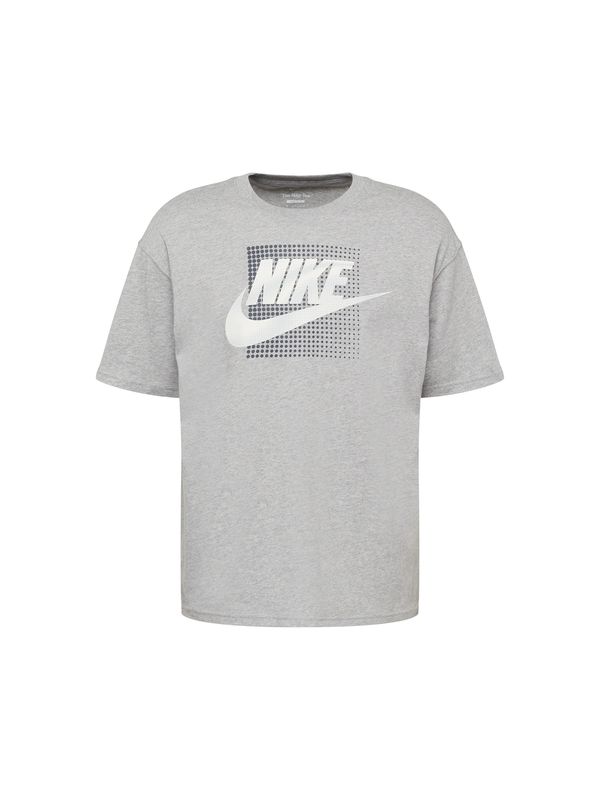 Nike Sportswear Nike Sportswear Majica 'FUTURA'  temno siva / pegasto siva / bela
