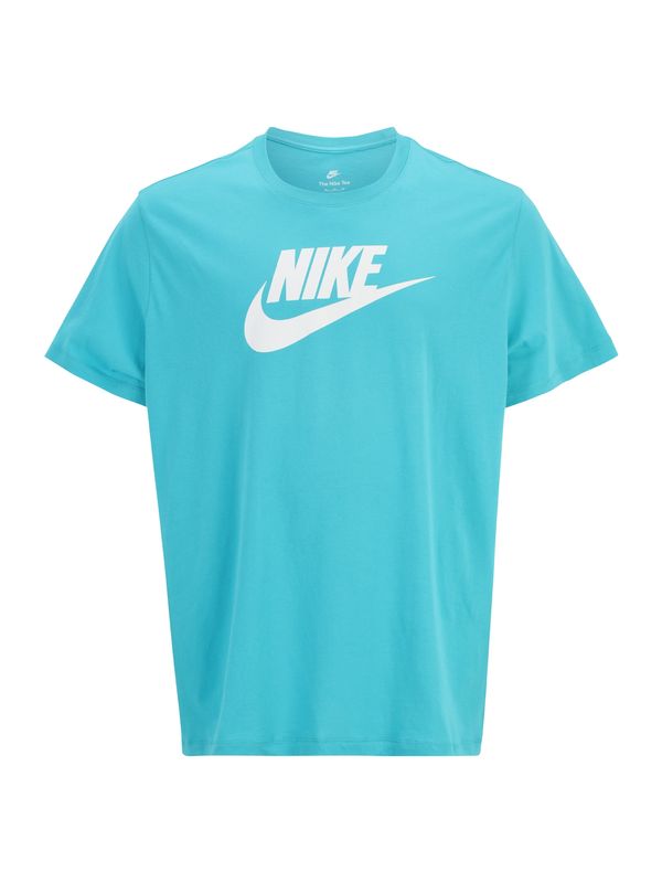 Nike Sportswear Nike Sportswear Majica 'ICON FUTURA'  voda / bela