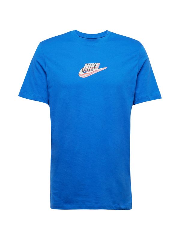 Nike Sportswear Nike Sportswear Majica  kraljevo modra / melona / črna / off-bela