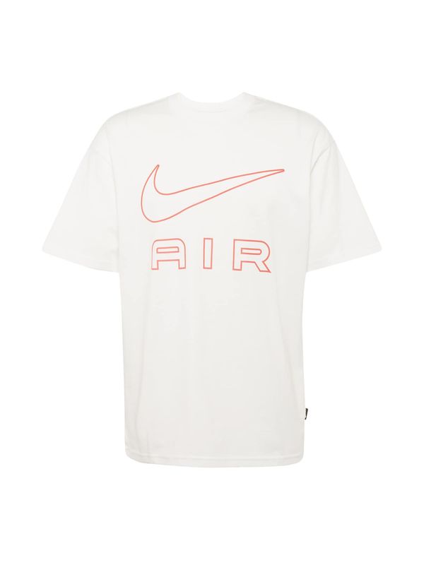 Nike Sportswear Nike Sportswear Majica 'M90 AIR'  rdeča / bela