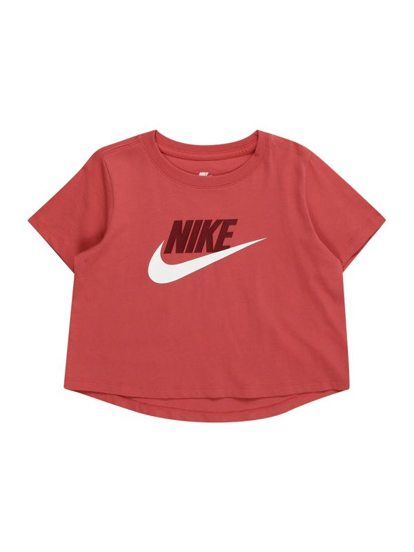Nike Sportswear Nike Sportswear Majica  merlot / brusnica / bela
