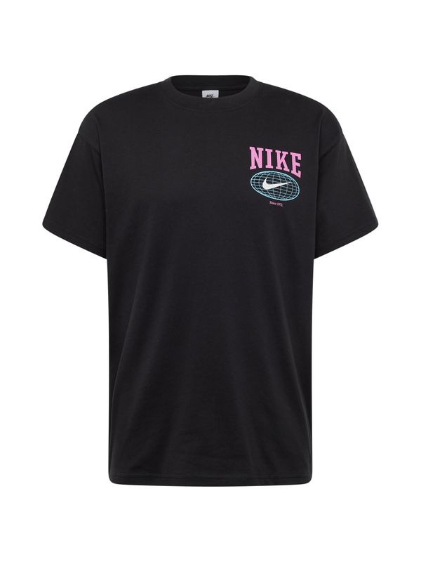 Nike Sportswear Nike Sportswear Majica  meta / roza / črna / bela