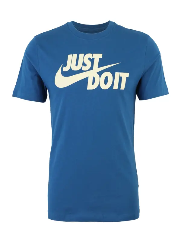 Nike Sportswear Nike Sportswear Majica  modra / pastelno rumena