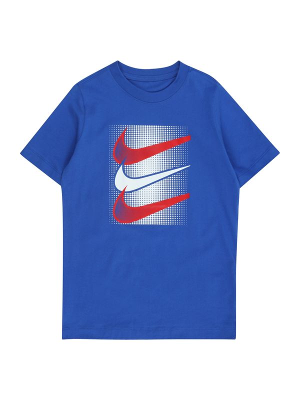 Nike Sportswear Nike Sportswear Majica  modra / rdeča / bela