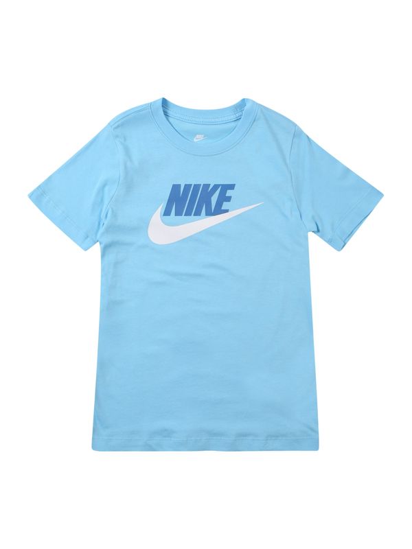 Nike Sportswear Nike Sportswear Majica  modra / voda / bela