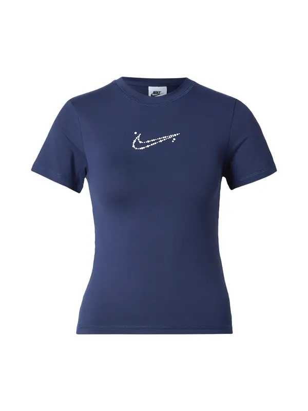 Nike Sportswear Nike Sportswear Majica  mornarska / bela