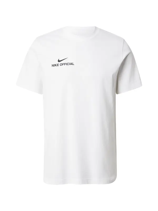 Nike Sportswear Nike Sportswear Majica 'OFFICIAL'  črna / bela