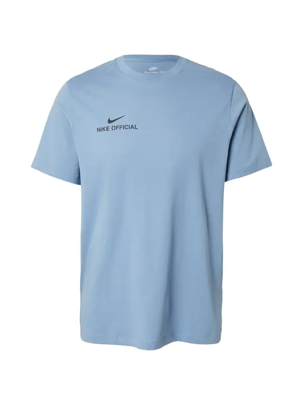 Nike Sportswear Nike Sportswear Majica 'OFFICIAL'  pastelno modra / črna