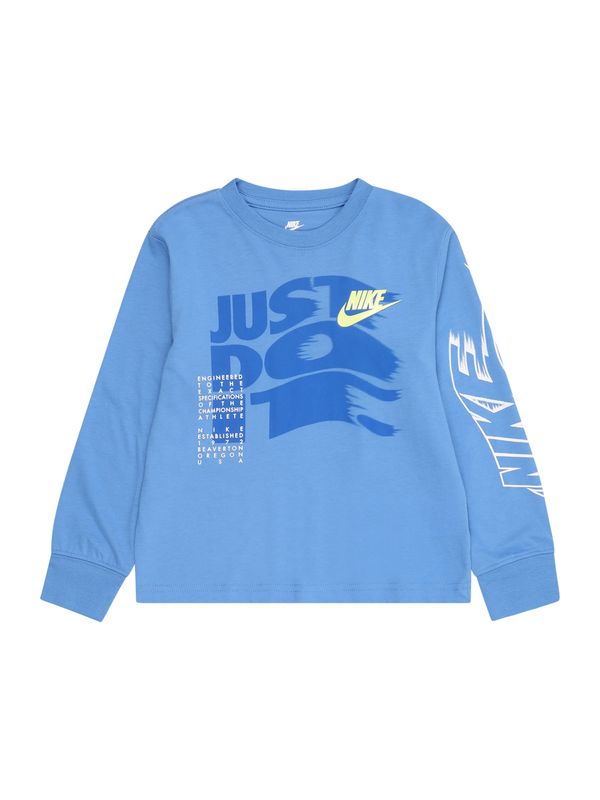 Nike Sportswear Nike Sportswear Majica 'ON THE MOVE'  modra / azur / apno / off-bela