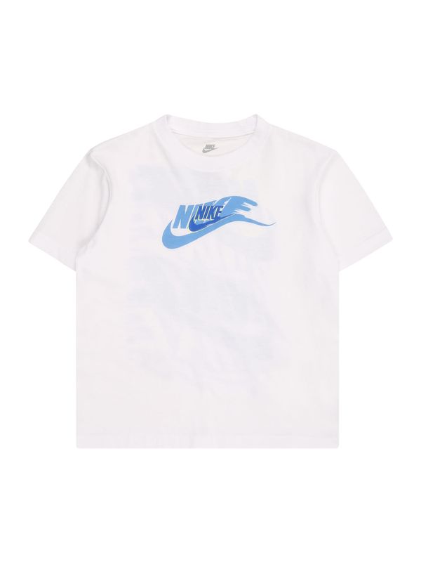 Nike Sportswear Nike Sportswear Majica 'ON THE MOVE'  modra / svetlo modra / rumena / bela