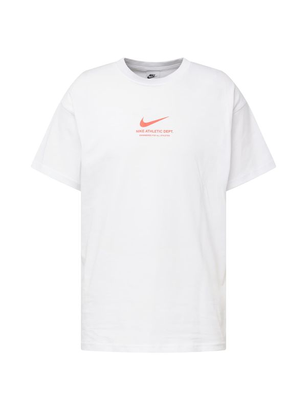 Nike Sportswear Nike Sportswear Majica  oranžna / bela