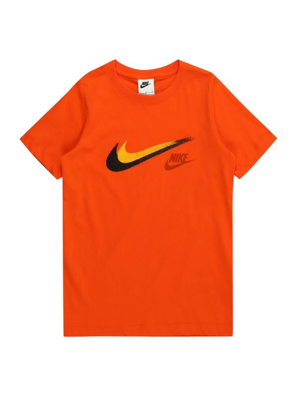 Nike Sportswear Nike Sportswear Majica  oranžna / mandarina / črna