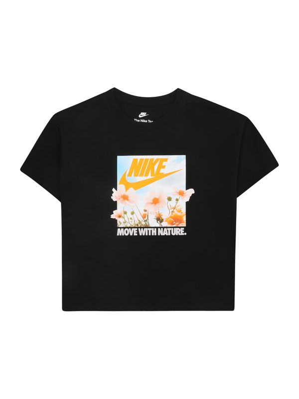 Nike Sportswear Nike Sportswear Majica  oranžna / roza / črna / off-bela