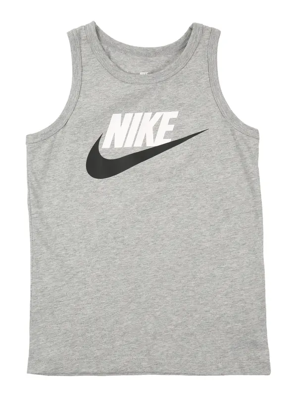 Nike Sportswear Nike Sportswear Majica  pegasto siva / črna / bela