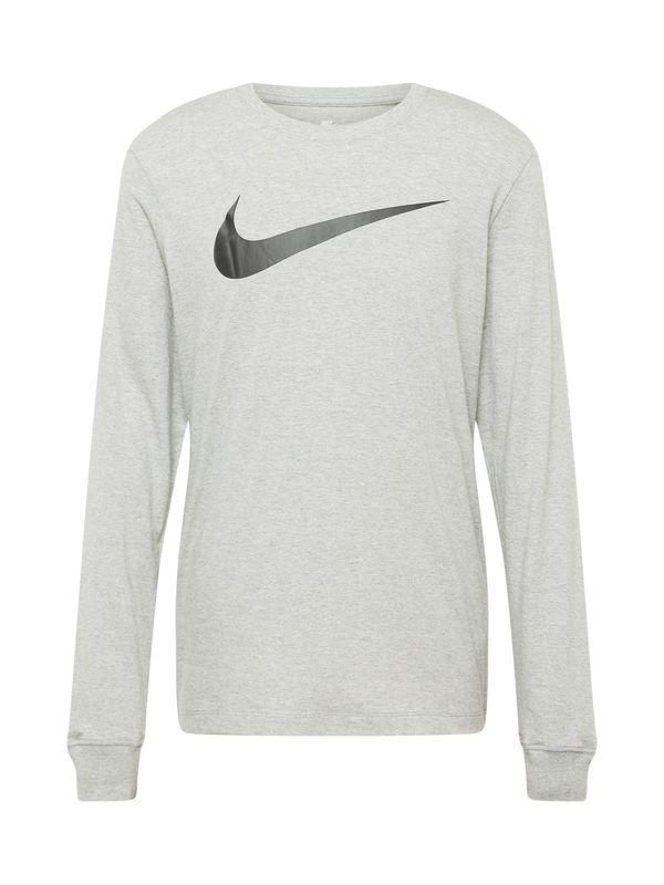 Nike Sportswear Nike Sportswear Majica  pegasto siva / črna