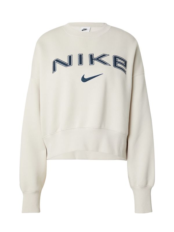 Nike Sportswear Nike Sportswear Majica 'PHNX FLC'  bež / marine