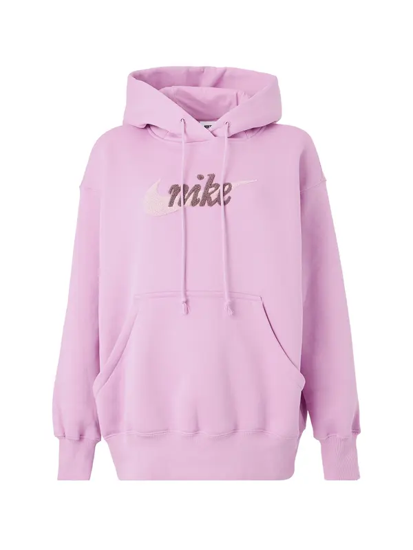 Nike Sportswear Nike Sportswear Majica 'PHNX FLC'  robida / magenta / pastelno roza