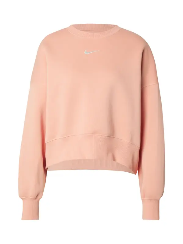 Nike Sportswear Nike Sportswear Majica 'Phoenix Fleece'  marelica / bela