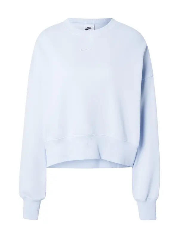 Nike Sportswear Nike Sportswear Majica 'Phoenix Fleece'  pastelno modra